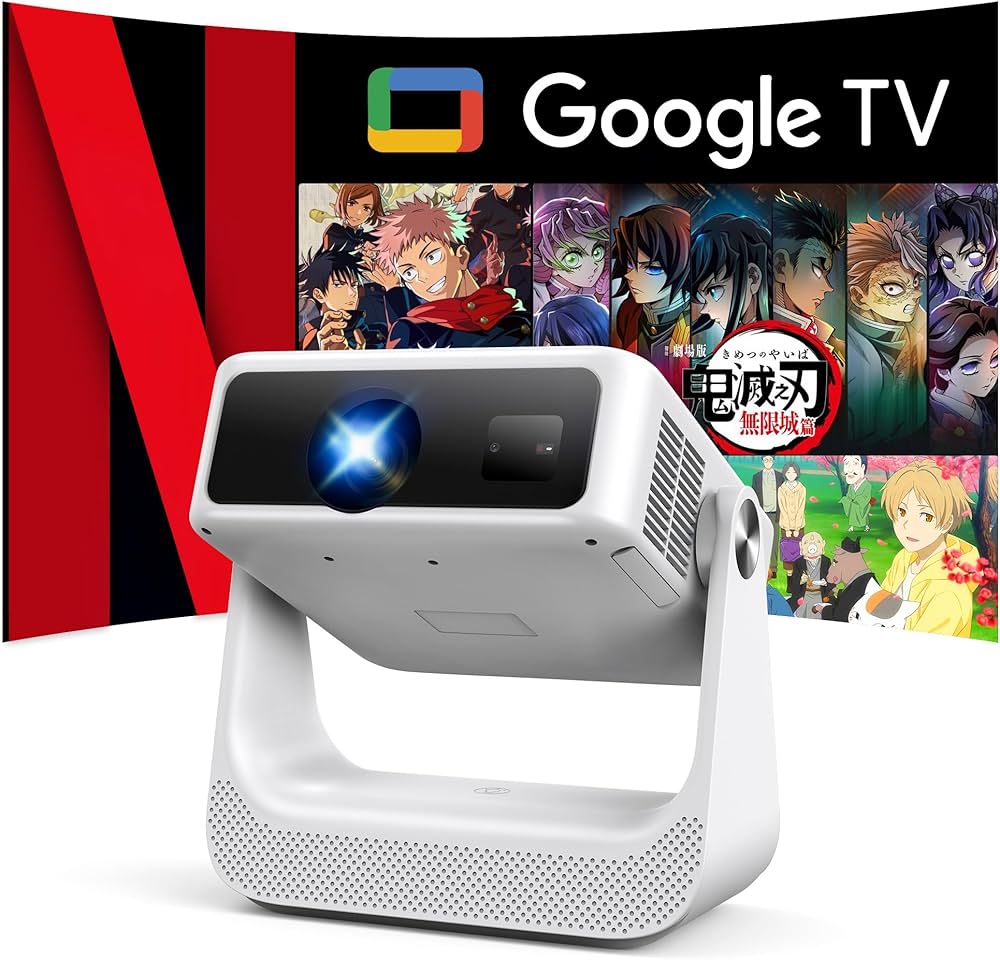 YOWHIC 4K対応プロジェクター Amazon.co.jp: YOWHICK プロジェクター 4K【Google TV搭載